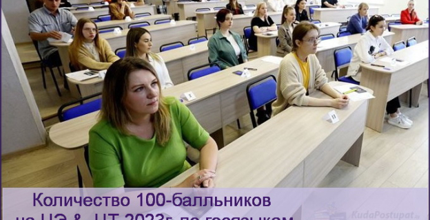 Сравнили процент 100-балльников на ЦЭ и на ЦТ по русскому и белорусскому языкам
